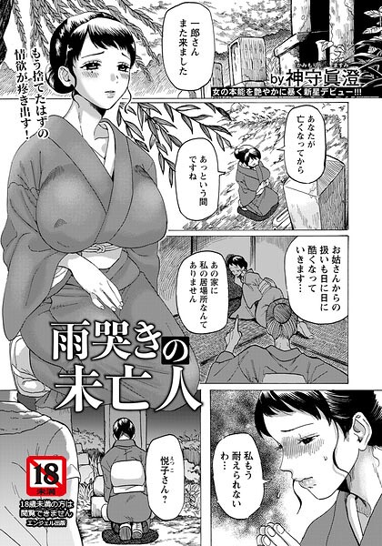 雨哭きの未亡人 【単話】  エロ画像3136
